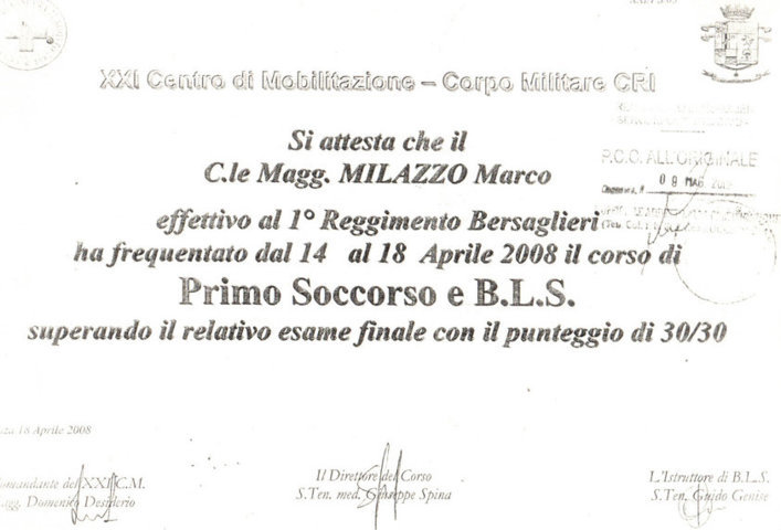 primo soccorso e bls