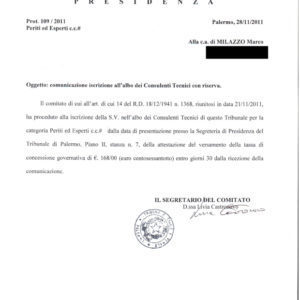 iscrizione albo ctu