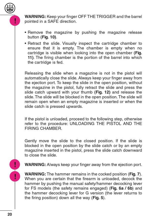 thumbnail image 2 of 4x Beretta 92FS / 92A1 Factory Instruction Manuals – OEM Owner’s Guides 2 of 6
